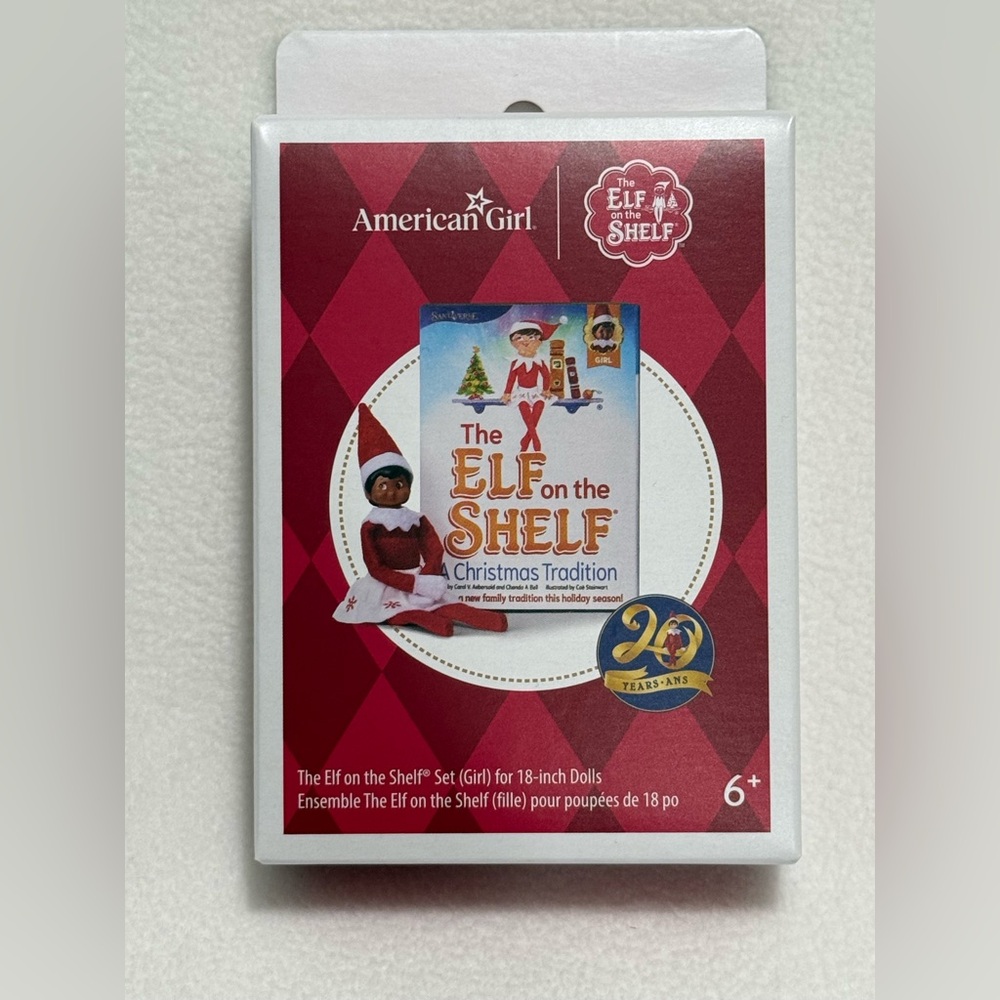 American Girl The Elf On The Shelf Set for 18” Dolls - Doll Accessory New in Box